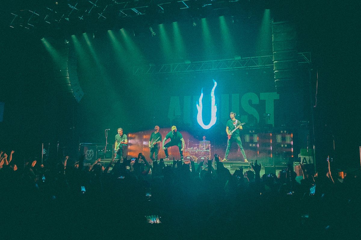 August Burns Red performs at Knitting Factory in downtown Spokane on March 25. (Taylor D. Waring/For The Spokesman-Review)
