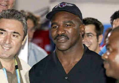 
Former heavyweight champion Evander Holyfield faces Larry Donald at Madison Square Garden tonight. 
 (Associated Press / The Spokesman-Review)