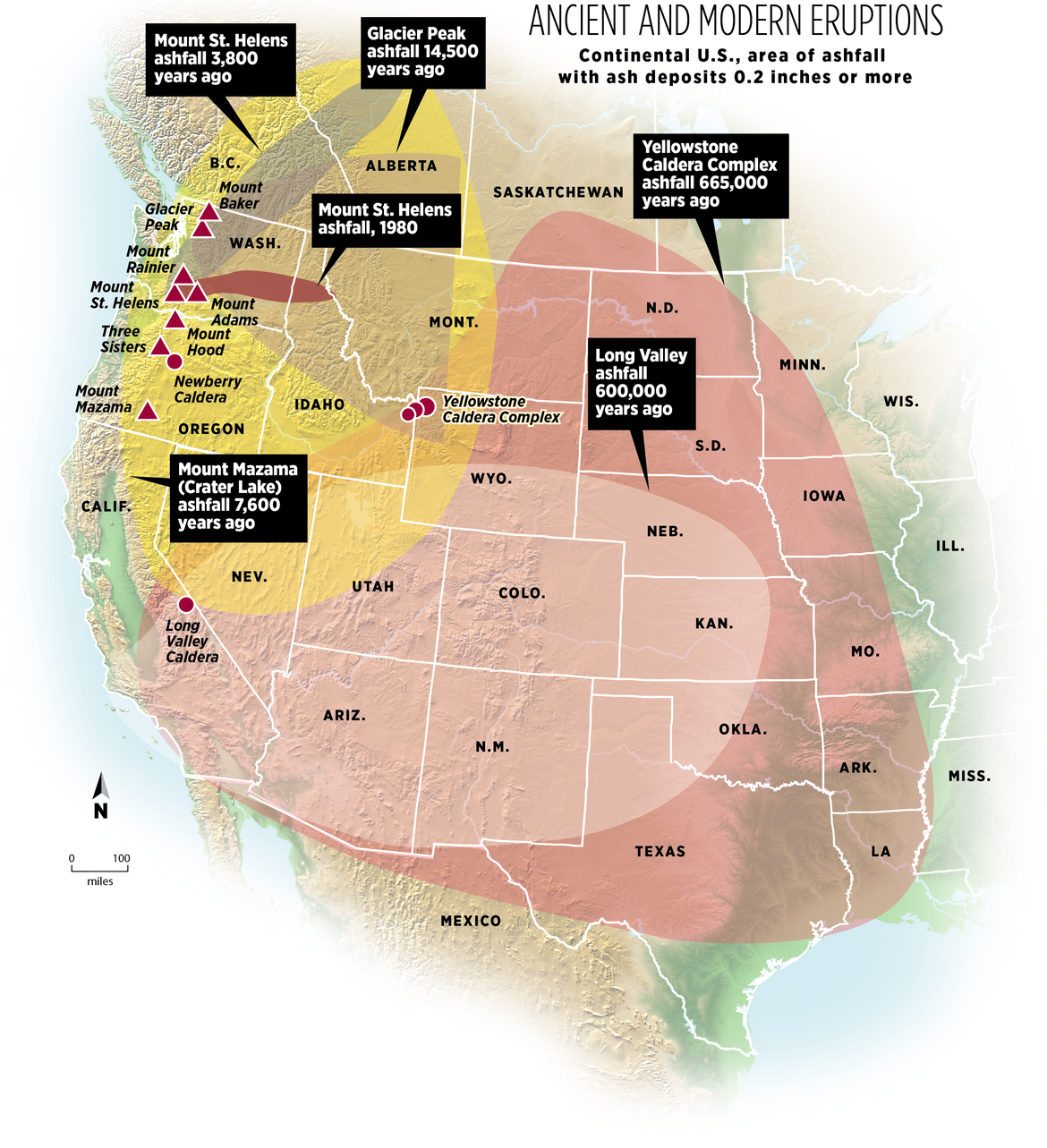 Decades after Mount St. Helens eruption, Pacific Northwest volcanoes ...