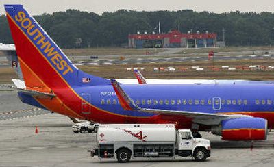 
Southwest Airlines Co. has joined the parade of carriers that are raising fares to help cover the rising cost of jet fuel. 
 (Associated Press / The Spokesman-Review)