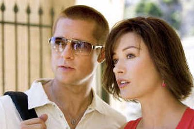 
The glamorous Brad Pitt and Catherine Zeta-Jones star in 