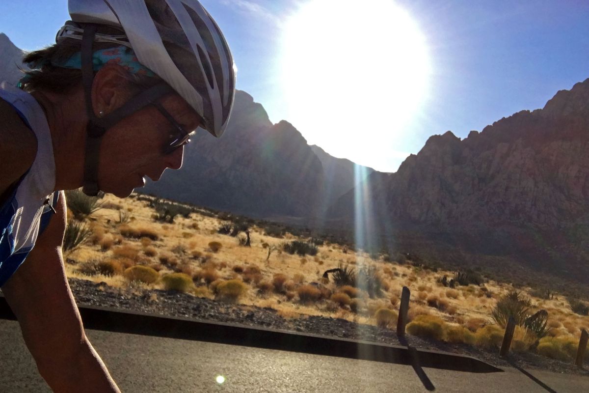 The ride around Red Rocks Canyon is beautiful and challenging. (John Nelson)