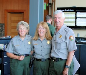 Yellowstone Park rangers for Becky Nappi blog