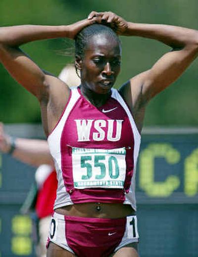 
WSU's Ellannee Richardson will be at the Olympic Trials, competing in the 400-meter hurdles.
 (Associated Press / The Spokesman-Review)