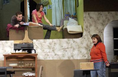 
From left, Troy Anast, 17, Jessi Little, 14, and Kathy O'Brien are characters in the Lake City Playhouse adaptation of Neil Simon's 