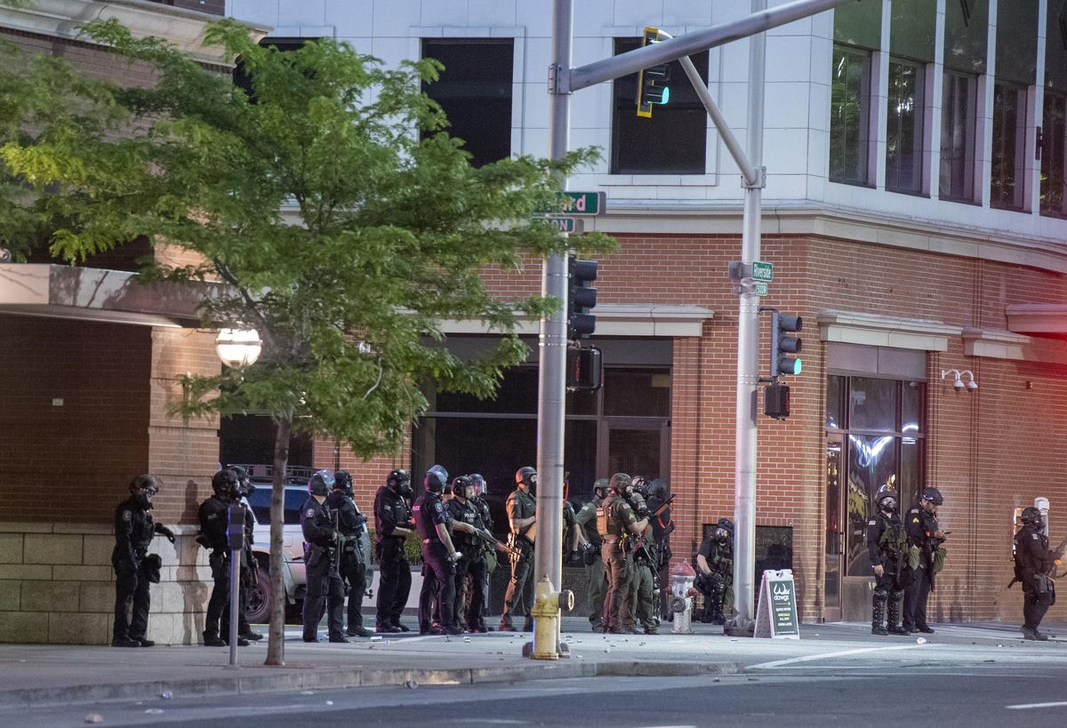Peaceful protest turns into a riot in Spokane May 31, 2020 The