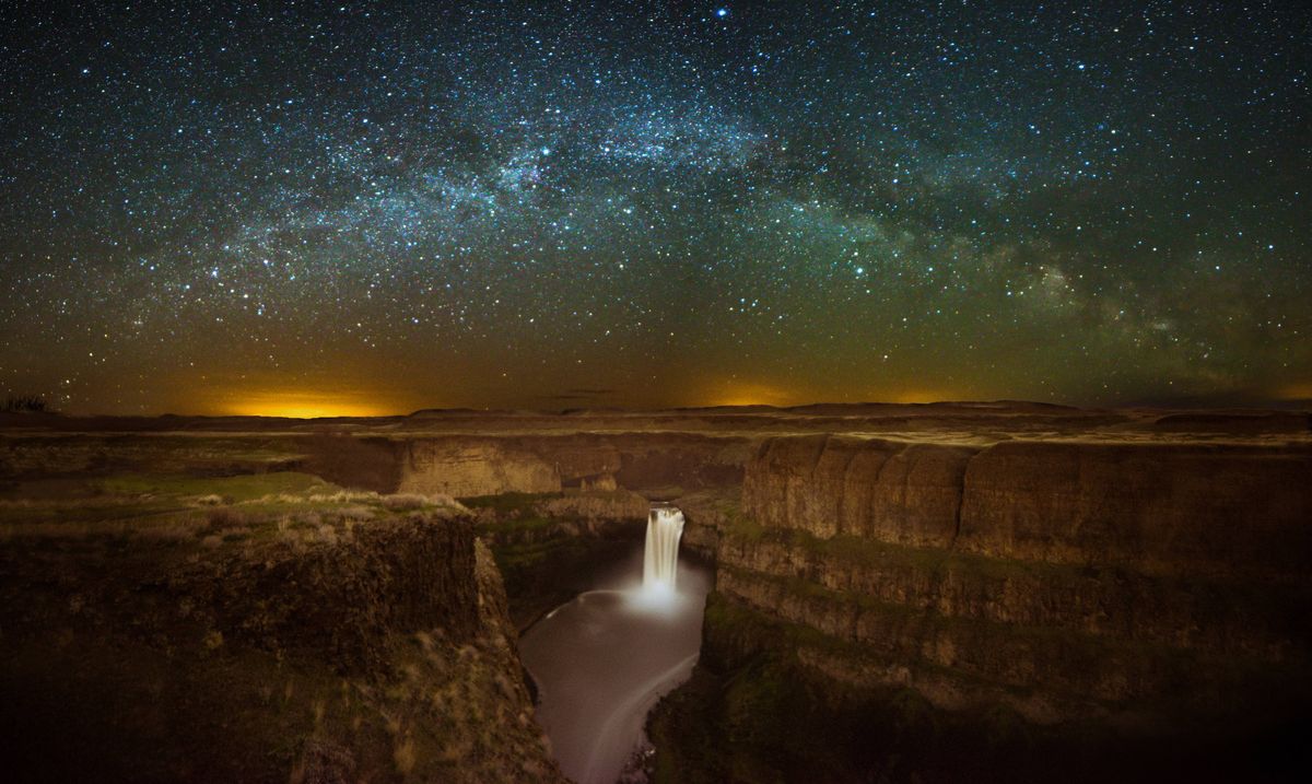 Photo: Palouse Falls: Starlight meridian | The Spokesman-Review