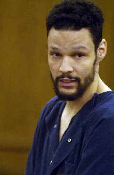 
Cory G. Preston appeared Thursday in front of Judge Jerome Leveque for the rape of a toddler. Preston was sentenced to 13 1/3  years. 
 (Jed Conklin / The Spokesman-Review)