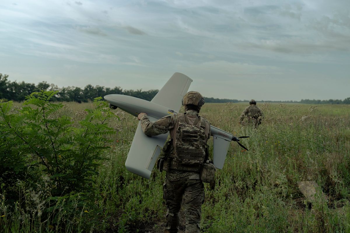 A self-detonating drone unit of the SBU