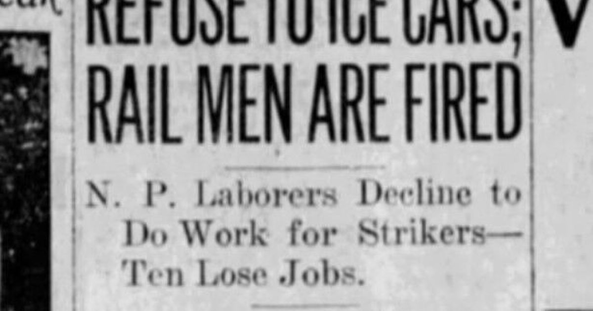 100 Years Ago In Spokane: The Great Railway Strike Led To 10 Workers ...