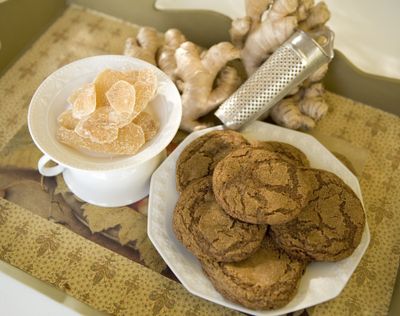 Ginger cookies are a spicy treat.  (United Feature Syndicate)
