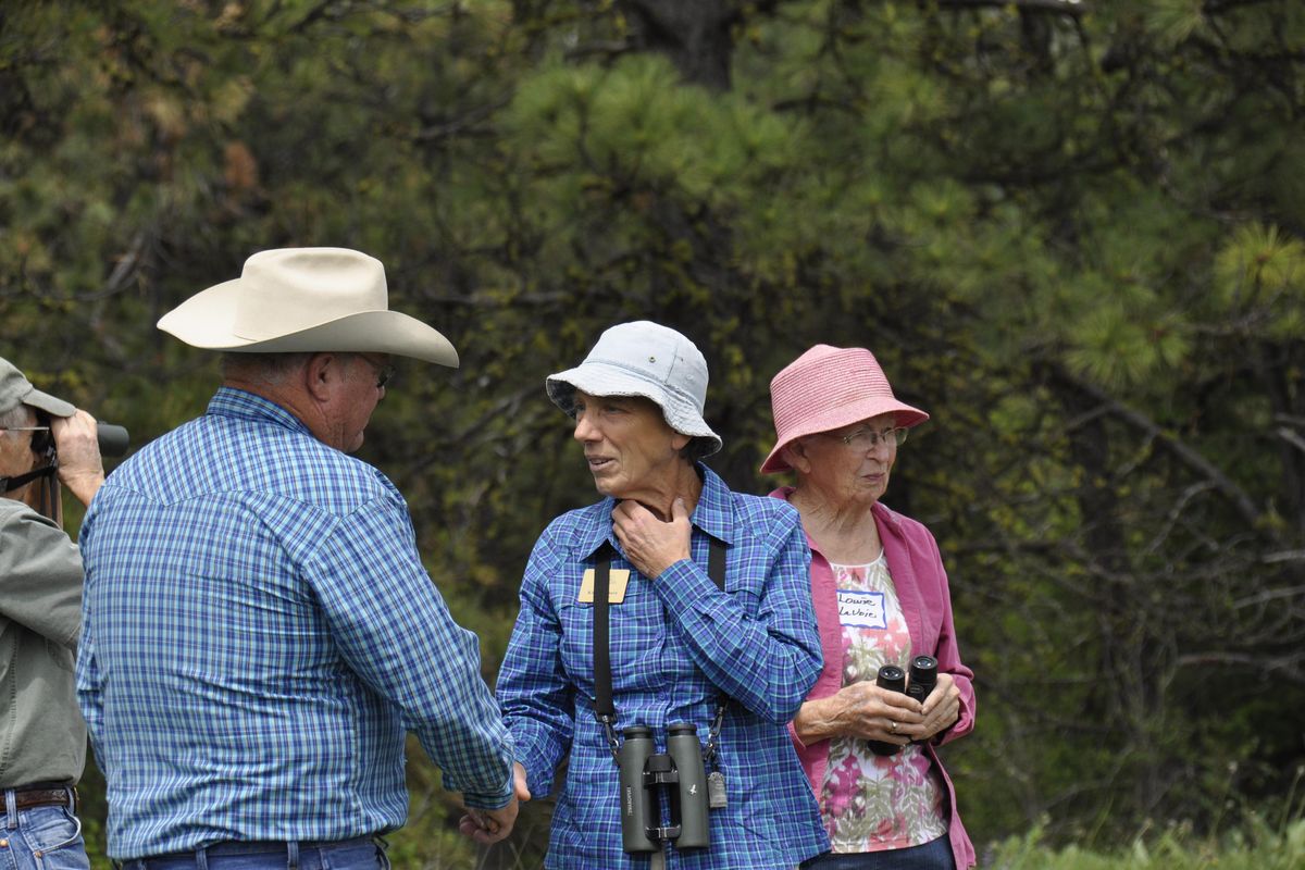 Kim Thorburn, Washington Fish and Wildlife Commissioner from Spokane, was among guests at the May 26, 2016, dedication of the 4-O Ranch Wildlife Area in Asotin County. (Rich Landers / The Spokesman-Review)