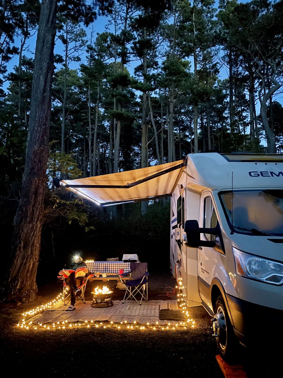 In November 2022, we stayed for a long visit to Mendocino County at Pomo Campground. (Leslie Kelly)