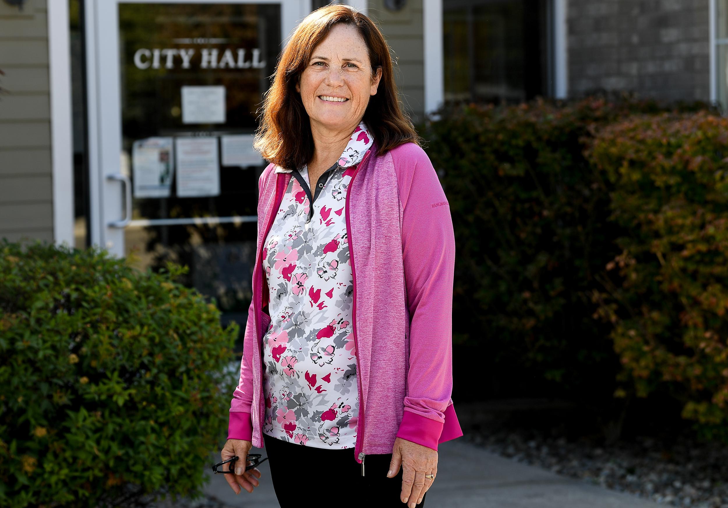 Women of the Year Liberty Lake administrator Katy Allen navigates