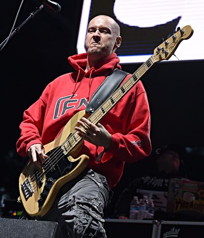 Sam Rivers of Limp Bizkit performs onstage at KROQ Weenie Roast & Luau on June 8, 2019, in Dana Point, Calif.  (Getty Images)