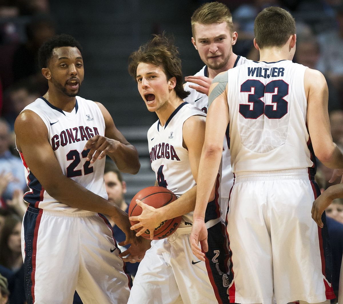 Gonzaga basketball hot sale roster 2015