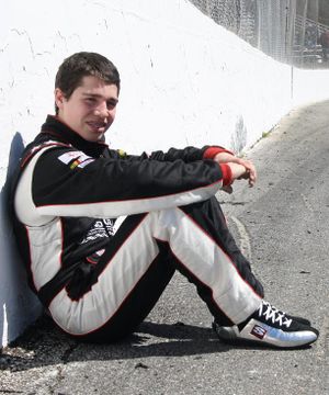 Only a high school sophomore, Jesse Little hopes to one day compete as a full-time NASCAR driver just as his father, Spokane native Chad Little, had done for nearly 20 years. (Photo courtesy of TLR Media)