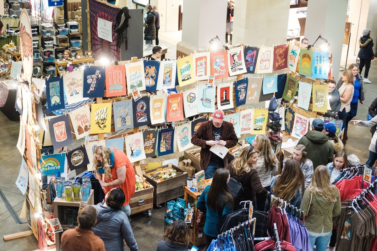 Local artist Chris Bovey’s vintage prints are a BrrrZAAR favorite. Brrrzaar is at River Park Square on Saturday. (Courtesy of Cody R. Schroeder)