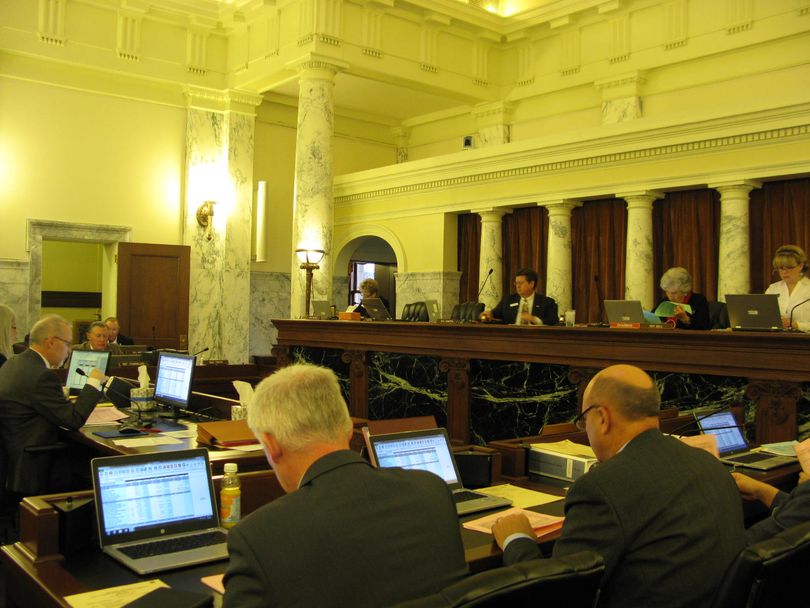 JFAC members consider higher ed funding on Monday morning (Betsy Russell)