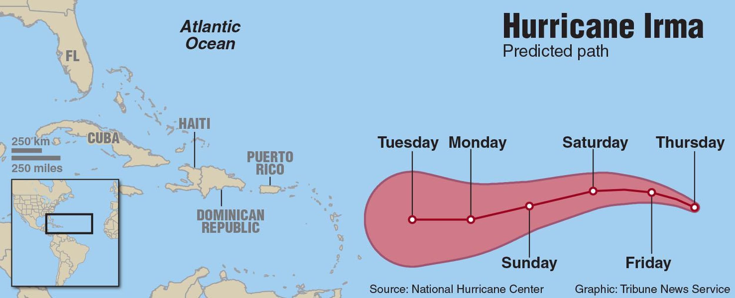 Hurricane Irma Drops To Category 2 But Remains Dangerous The Spokesman Review 9661