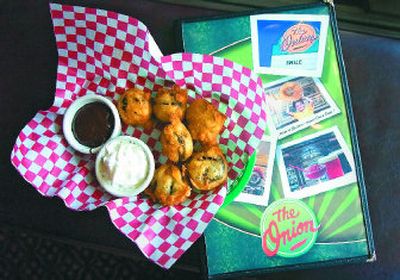 
At The Onion downtown, you can order a basket of deep-fried Oreos that isn't typically listed on the regular menu. 
 (Christopher Anderson / The Spokesman-Review)