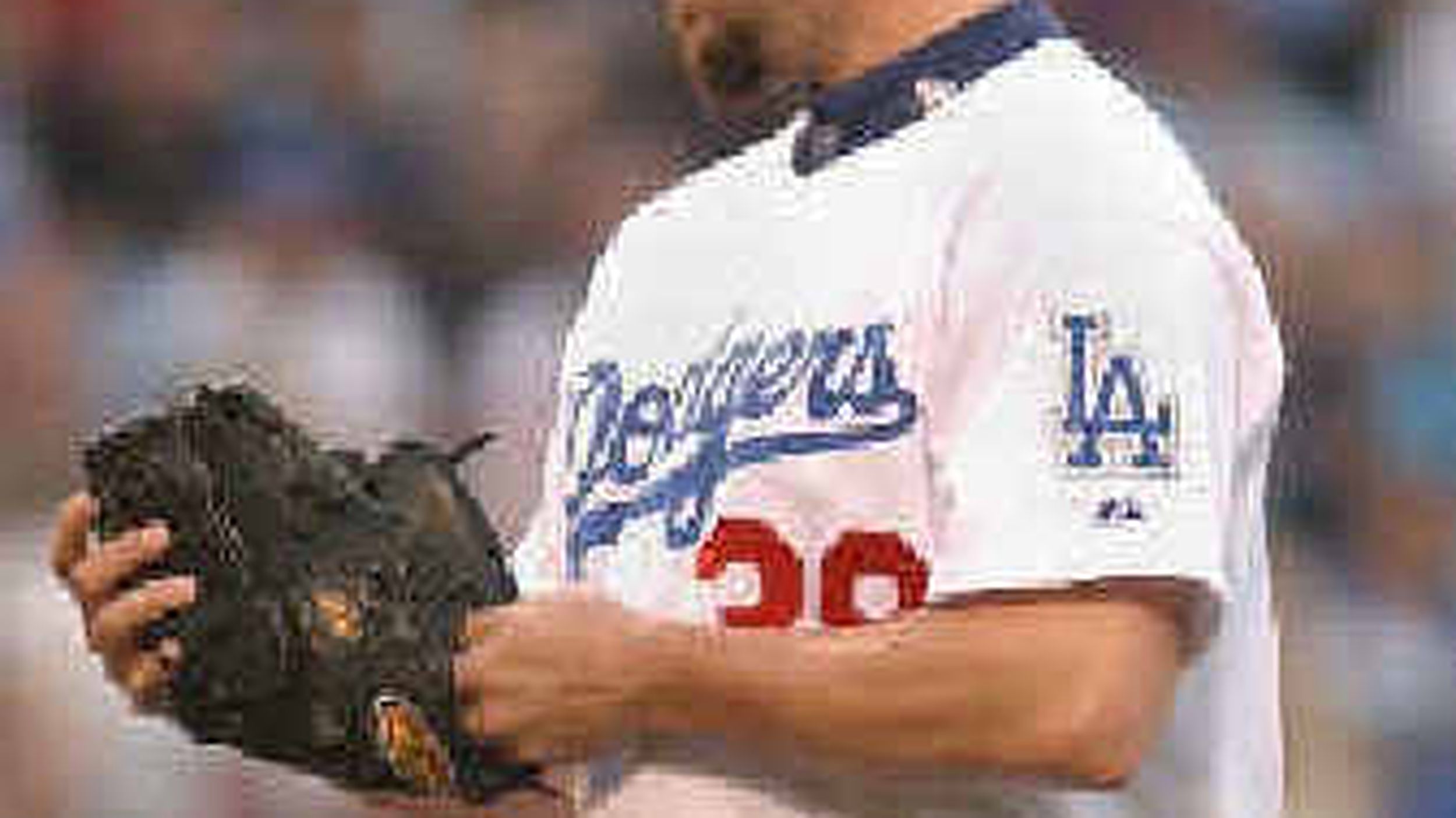 Lot Detail - Eric Gagne Los Angeles Dodgers Game Used & Signed