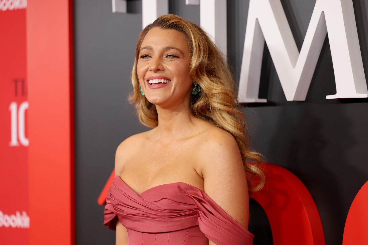 Blake Lively attends the 2025 Time100 Gala at Jazz at Lincoln Center on April 24, 2025, in New York City.   (Cindy Ord/Getty Images North America/TNS)