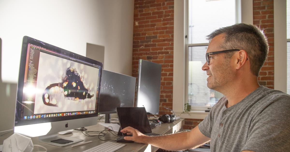 Pixel perfect: Kristopher James changes course in his career and life ...