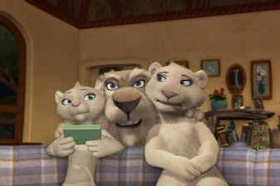
Leonine characters in the new Dreamworks animated comedy series 