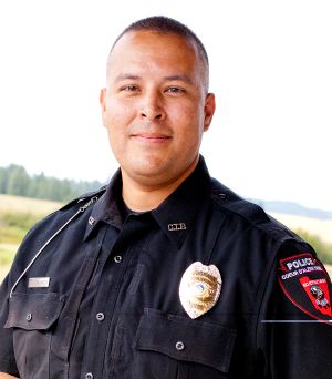 Sam Abrahamson, who will become chief of the Coeur d'Alene Tribal Police, is shown in this courtesy photo.