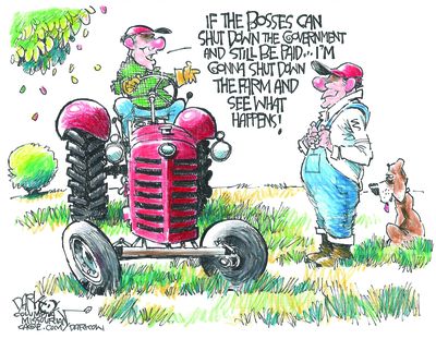 John Darkow cartoon for Friday, Nov. 7, 2025.  (John Darkow/Columbia Missourian)