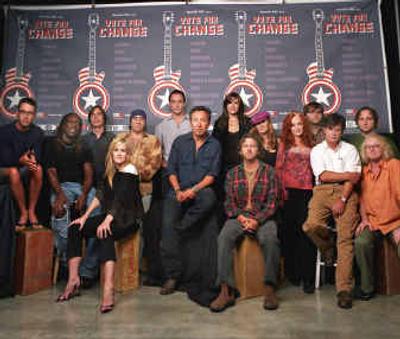 
Several of the recording artists who make up 
