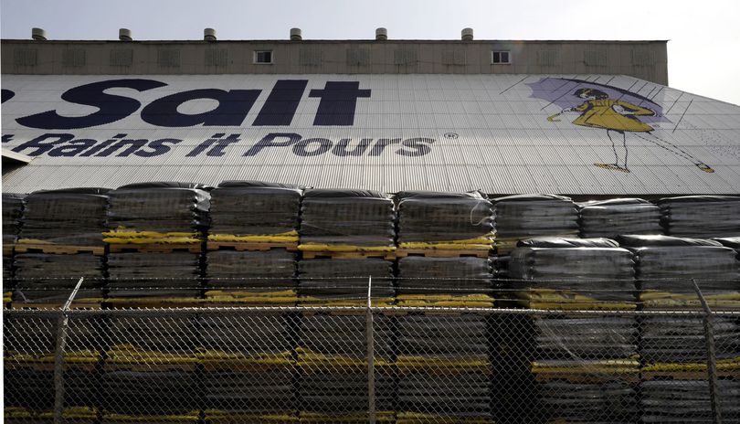 The Morton Salt distribution facility is seen in Chicago, Tuesday, April 20, 2010. Too much salt is hidden in Americans' food, and regulators plan to work with manufacturers to cut back, but the government isn't ready to go along with a major new recommendation that it order a decrease. (Paul Beaty / Fr36811 Ap)