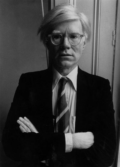 Andy Warhol on Feb. 7, 1980.    (John Minihan/Getty Images North America/TNS)