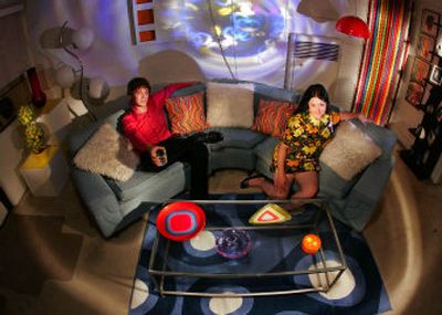 Rena and Glen Durrant pose in their retro op-art '60s house in Montrose, Calif. Forty years after it zoomed out of the postwar London streets with colorful styles, soulful music and its own lingo, a growing international community of party-going hipsters is grooving to a new Mod scene from Tokyo to Paris.
(Associated Press / The Spokesman-Review)