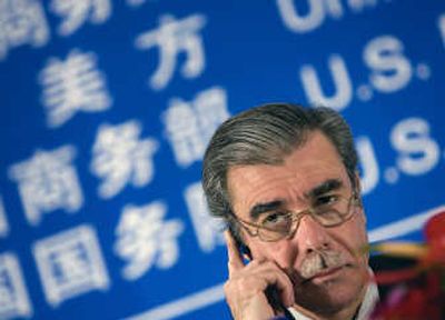 
Carlos Gutierrez speaks at the China-United States Innovation Conference in December in Beijing, China. Associated Press
 (File Associated Press / The Spokesman-Review)