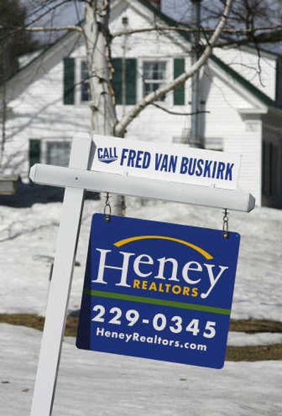
Pending U.S. home sales fell in February, signaling the housing market distress is not yet over.Associated Press
 (Associated Press / The Spokesman-Review)