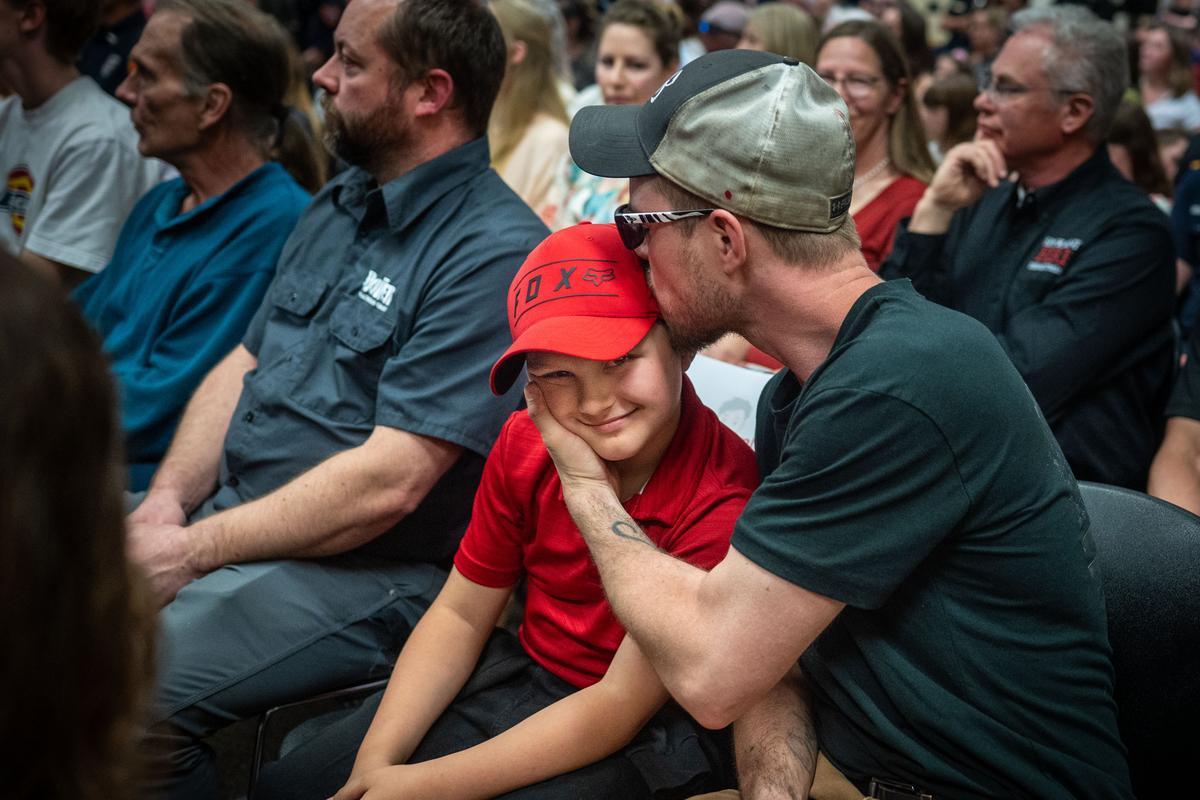 He did everything himself': 7-year-old saves father's life with