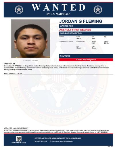 Jordan G. Fleming  (Courtesy of U.S. Marshals Service)