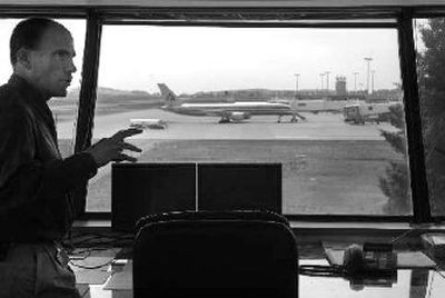
David Crowner, operations manager for the Spokane International Airport, talks about a new short-range radar system that the airport is testing for the Federal Aviation Administration. 
 (Holly Pickett / The Spokesman-Review)