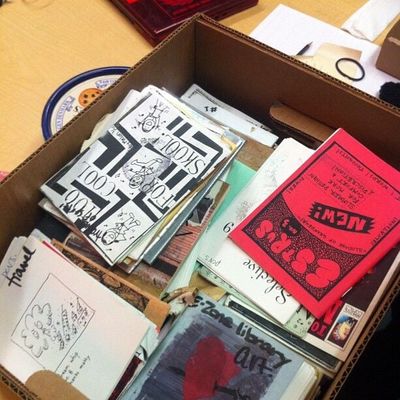 The annual Zine Fest is back, and free, at the Central Library on Saturday. (Wikimedia Commons)