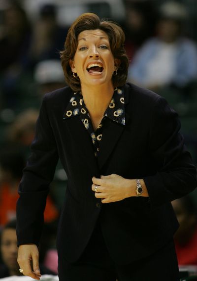 Successful Miami coach Katie Meier had her contract extended through 2021. (Associated Press)