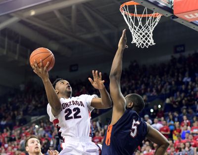 Byron Wesley has started every game for Gonzaga this season. (Tyler Tjomsland / The Spokesman-Review)