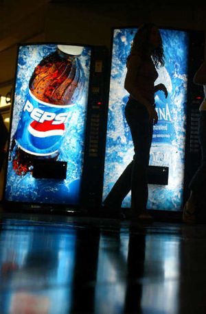 
Students arrived for the first day of the new school year and found that the soda pop is gone from the vending machines at Capistrano Valley High School in Mission Viejo. Instead of soda, the machines only dispense ice tea and juice.
 (Los Angeles Times / The Spokesman-Review)