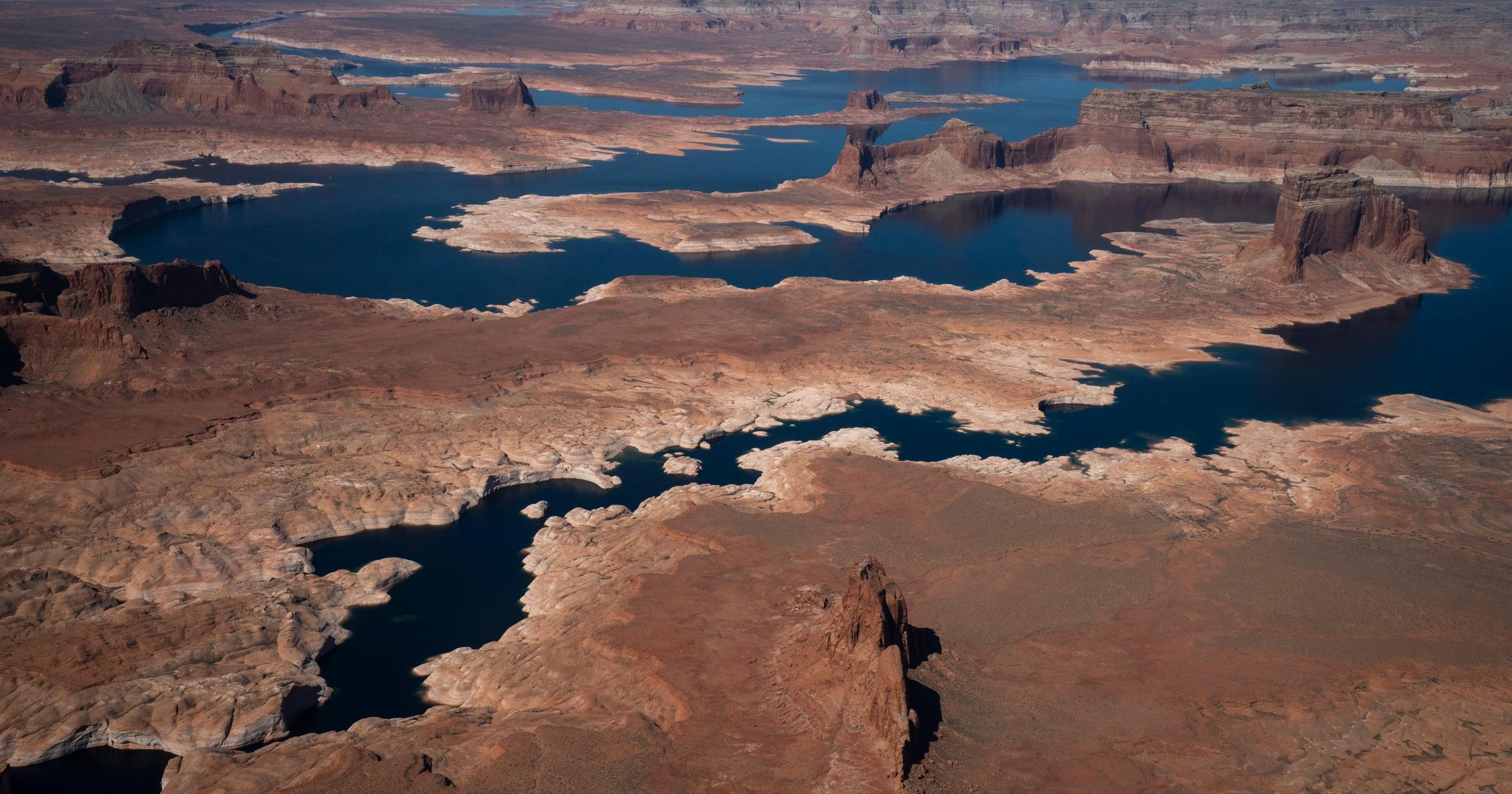 Human remains found at another massive reservoir as water level plummets