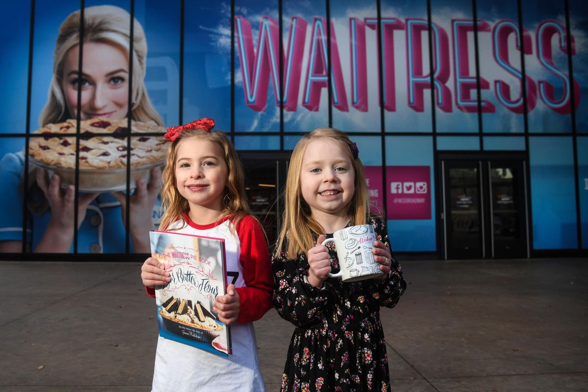 The touring Broadway show "Waitress" has one tradition - they cast local girls to play the role of Lulu, the daughter of the main character. For the show