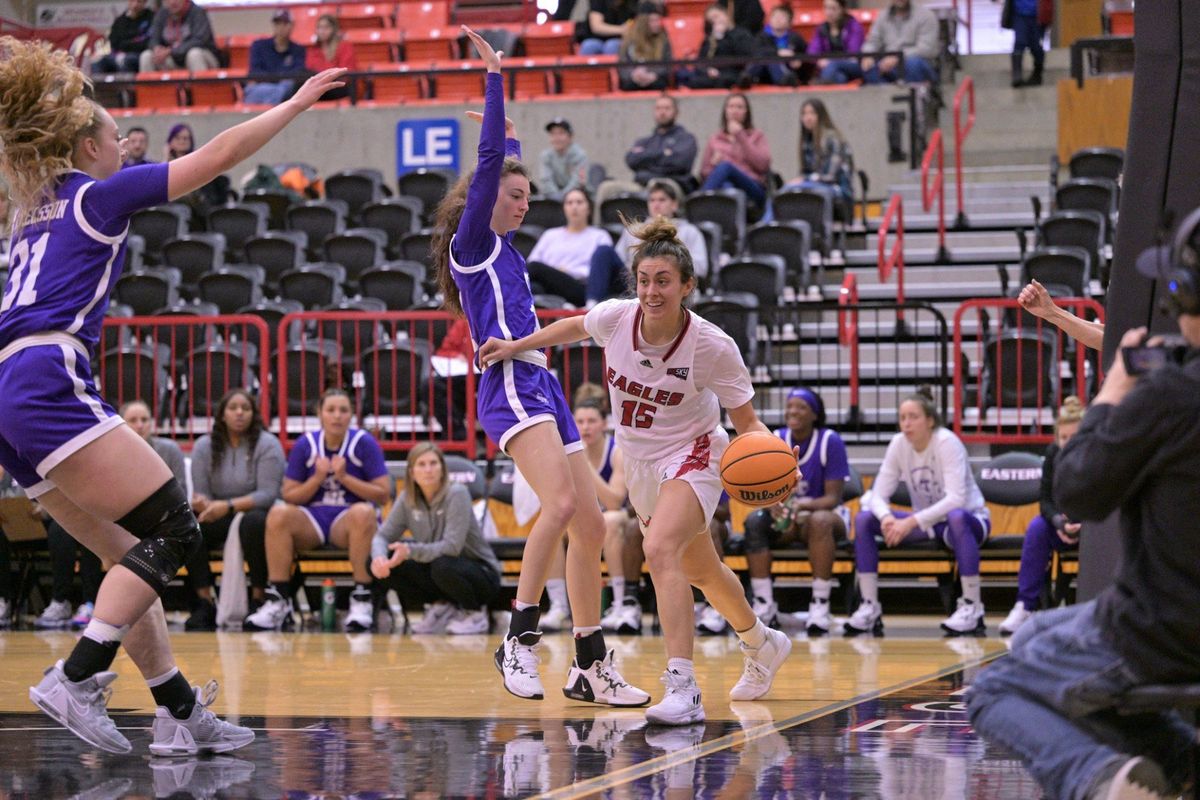 Grad transfer Jamie Loera from Moses Lake has averaged 11.1 points per game for the vastly improved Eastern Washington women’s basketball team.  (Courtesy of Eastern Washington athletics)