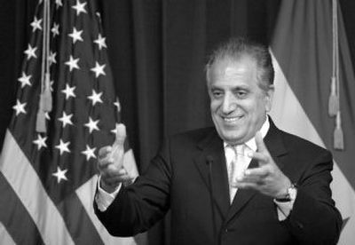 
Speaking Monday in Baghdad, the departing U.S. ambassador to Iraq, Zalmay Khalilzad, acknowledged that U.S. and Iraqi officials had met with representatives of Sunni insurgent groups. 
 (Associated Press / The Spokesman-Review)