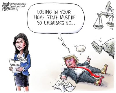 Adam Zyglis cartoon  (Adam Zyglis)