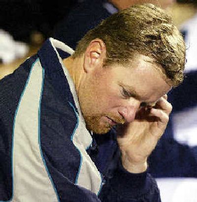 
A positive drug test has baffled Seattle Mariners starting pitcher Ryan Franklin.
 (Associated Press / The Spokesman-Review)